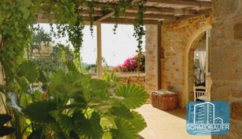 Pitsidia Kreta, Pitsidia: Makellose Villa mit herrlichem Meerblick und Infinity-Salzwasserpool zu verkaufen Haus kaufen